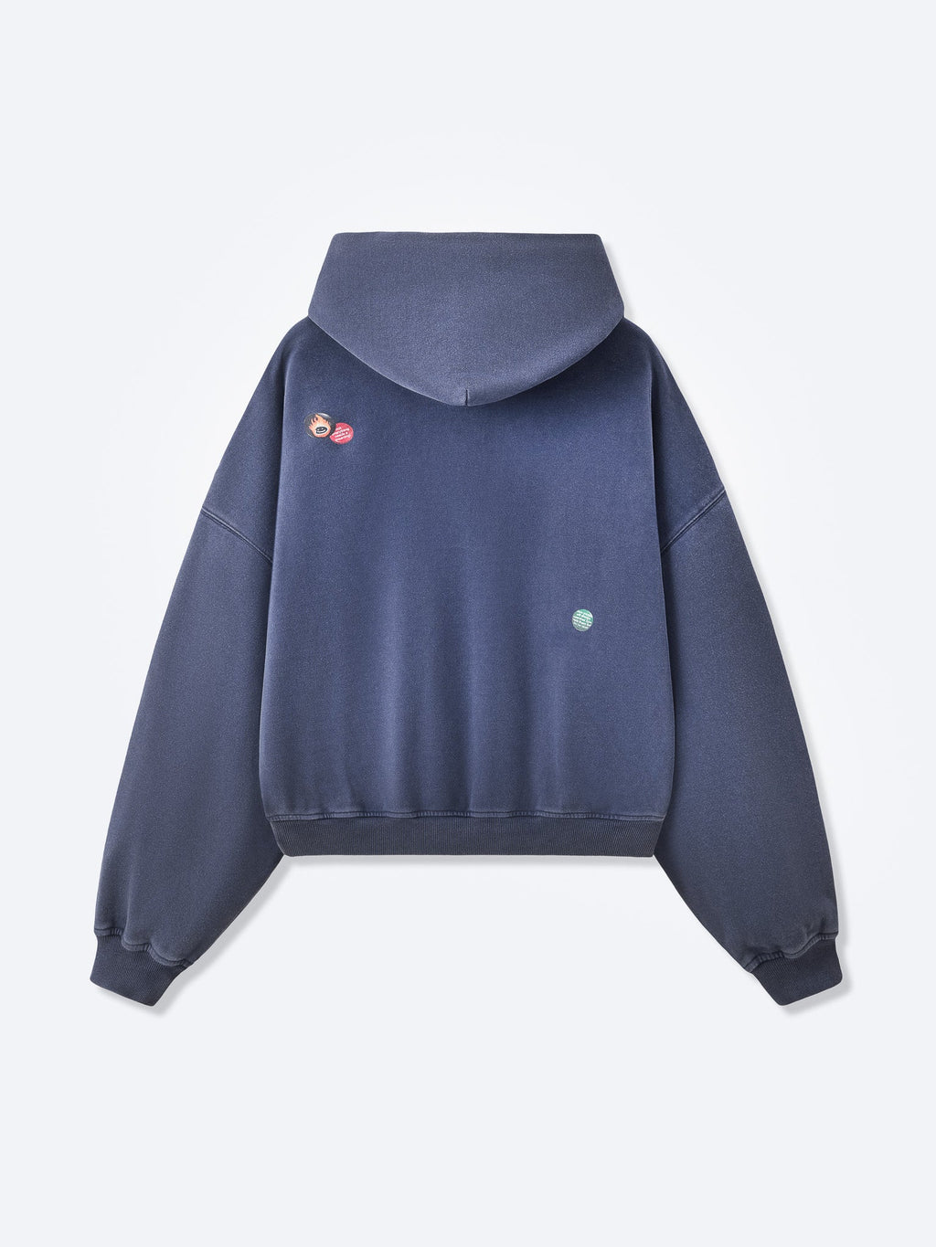 PIN HOODIE - VINTAGE NAVY