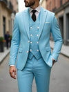 YND Men’s 3-Piece Slim Fit Formal Suit Set