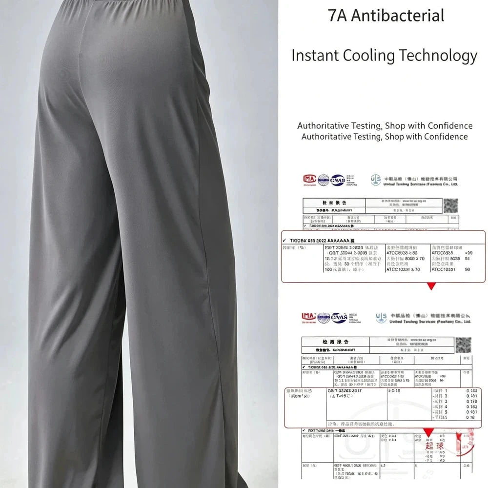 Women's Wide-Leg Pants – Relaxed Everyday Trousers