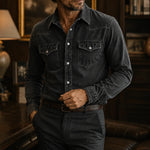 Relaxed Denim Overshirt – Vintage-Inspired Everyday Layer