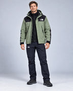 Men's 3-Piece Waterproof Outdoor Set – Hooded Jacket, Fleece Liner & Cargo Pants