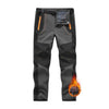 YSENTO Men's Snow Ski Pants Waterproof Fleece Lined