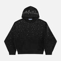 Aelfric Eden Rhinestone Pullover Hoodie Black