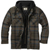 Legendary Whitetails Maplewood Men's Hooded Flannel Shirt Jacket