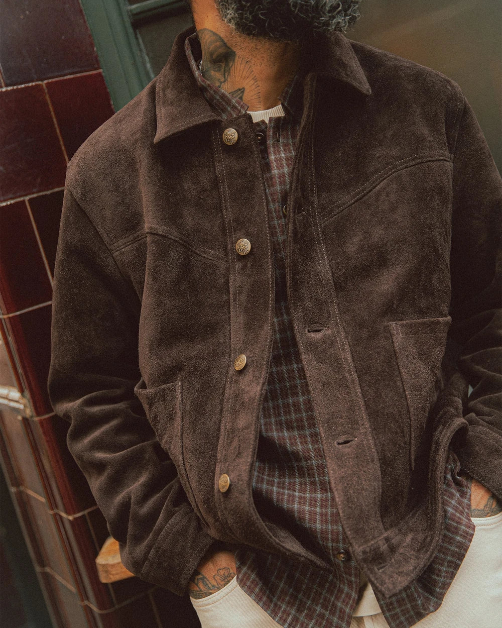 Sierra Genuine Suede Jacket – Carafe