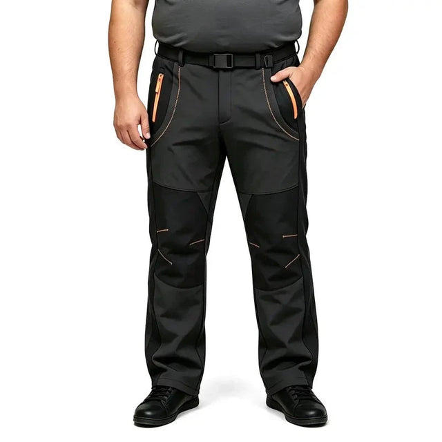 YSENTO Men's Snow Ski Pants Waterproof Fleece Lined