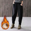 Plus-Size Corduroy Pants – Elastic-Waist Straight Leg
