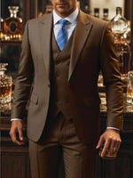 YND Men’s 3-Piece Slim Fit Formal Suit Set