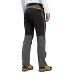 YSENTO Men's Snow Ski Pants Waterproof Fleece Lined