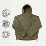 Water Reactive Cheetah Rain Jacket