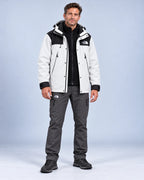 Men's 3-Piece Waterproof Outdoor Set – Hooded Jacket, Fleece Liner & Cargo Pants