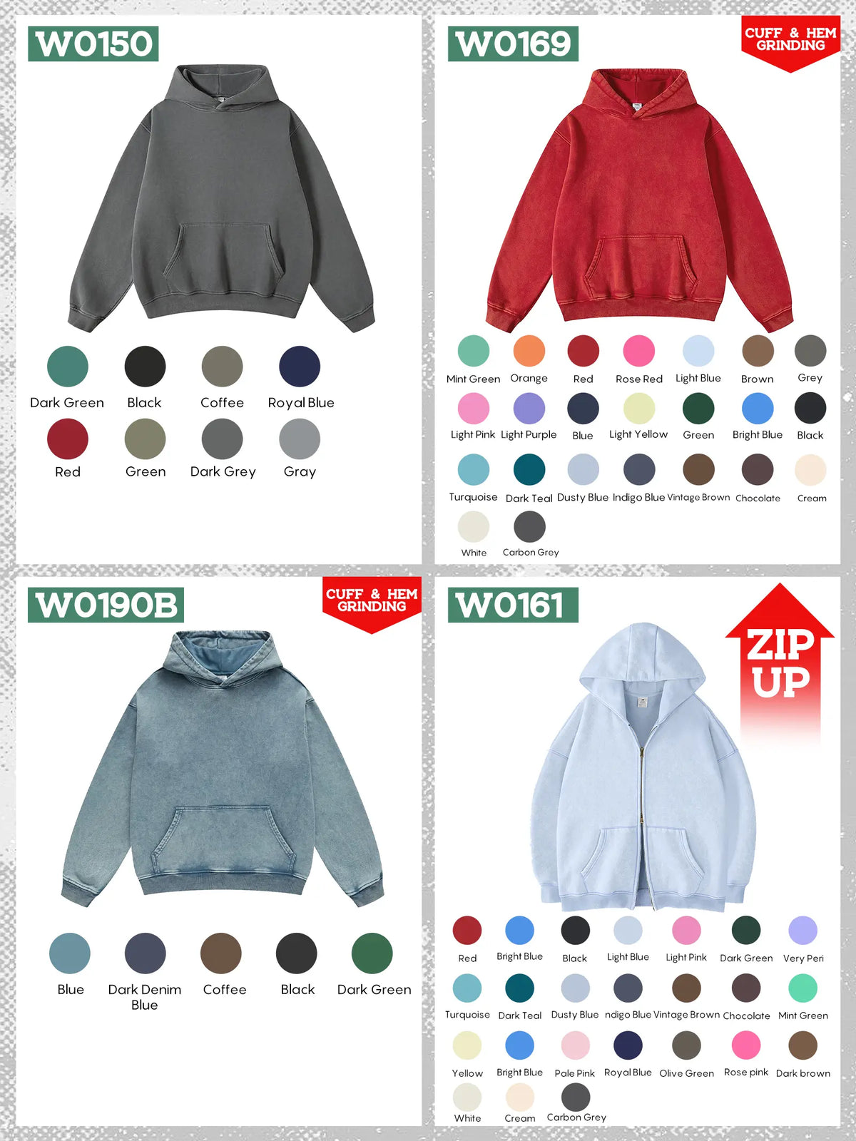Women's Oversized Zip-Up Hoodie – Relaxed Fleece