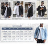 Kingapril Men's Sherpa Lined Denim Jacket Warm Casual Trucker Jacket