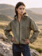 Water Reactive Cheetah Rain Jacket - 咖啡色